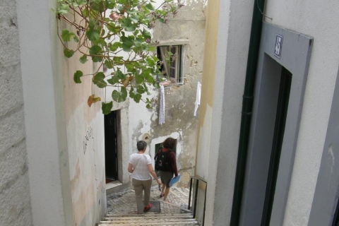 Lissabon: wandeltocht door de kasteelkwartieren Alfama en São JorgePrivétour in het Frans