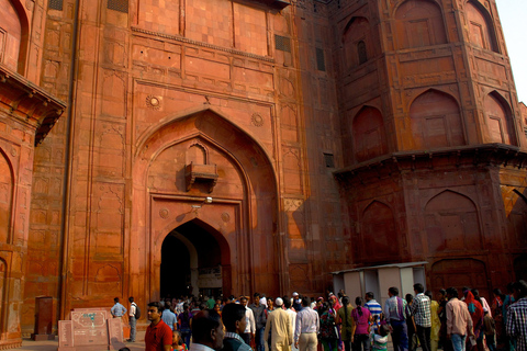 Delhi: Old Delhi City Tour with Tuk Tuk Ride & Street Food Car, Driver, Guide, Entrance Tickets, Street Food & tuk tuk