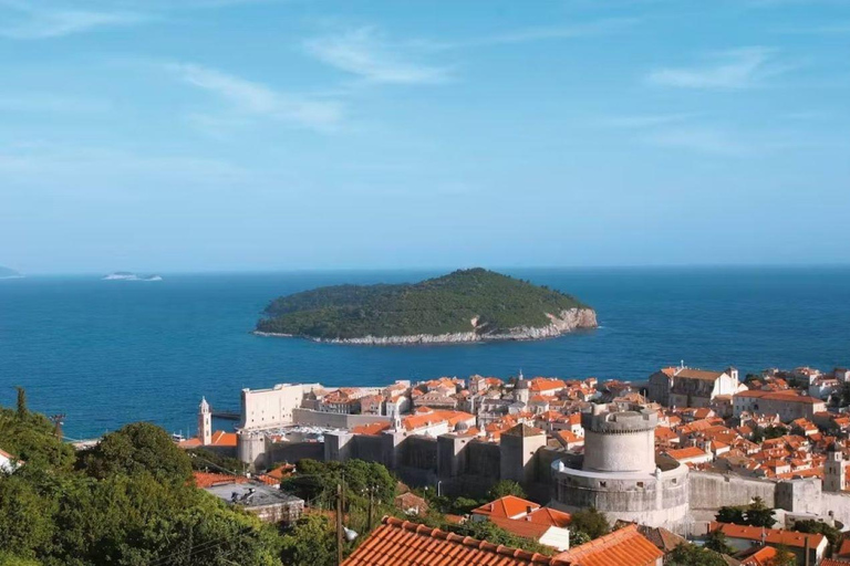 Crociera in catamarano al tramonto a Dubrovnik