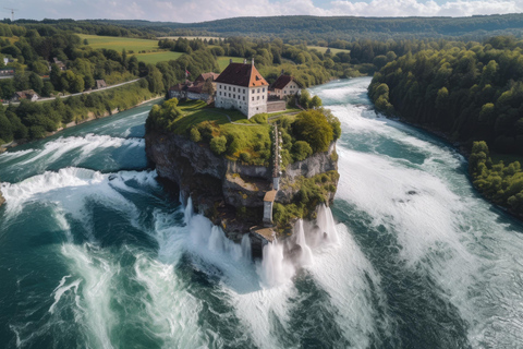From Zurich: Rhine Falls and Laufen Castle Private tour