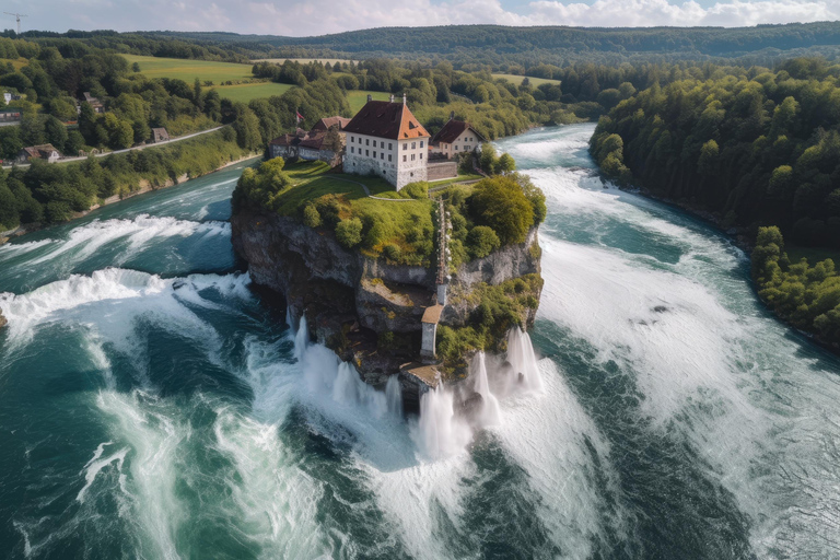 From Zurich: Rhine Falls and Laufen Castle Private tour