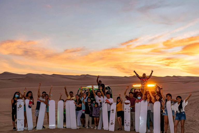 Tour de Huacachina (Tour photographique+Buggy et Sandboarding)