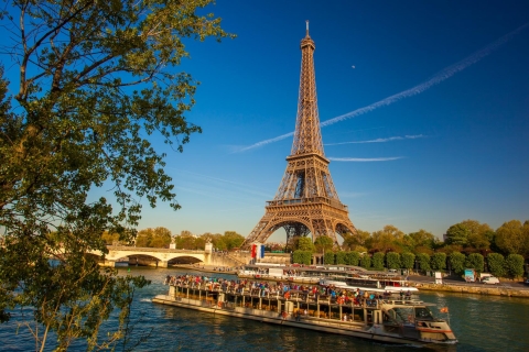 Paris: Abendliche Rad- und Bootstour