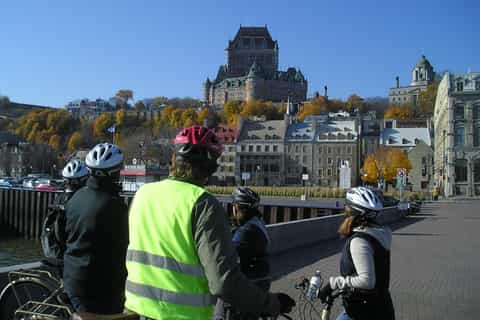 quebec city 2.5hour historic lower town bike tour