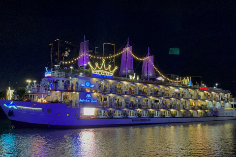 Saigon River: Dinner Cruise with City Lights & Live Music Dinner Cruise Ticket (No Transfer)