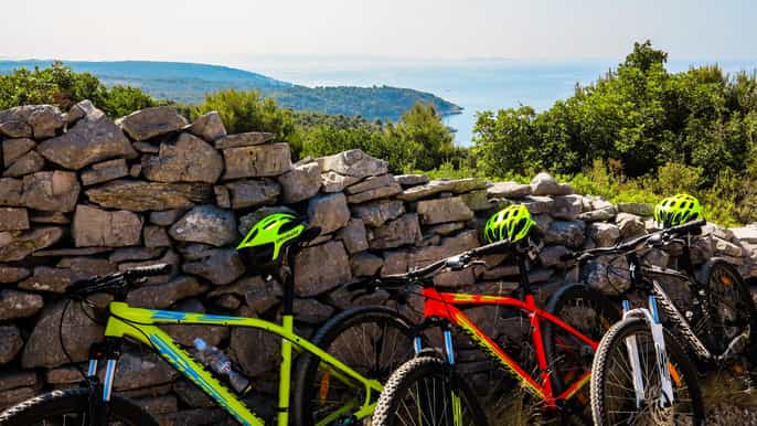 solta island selfguided bike tour