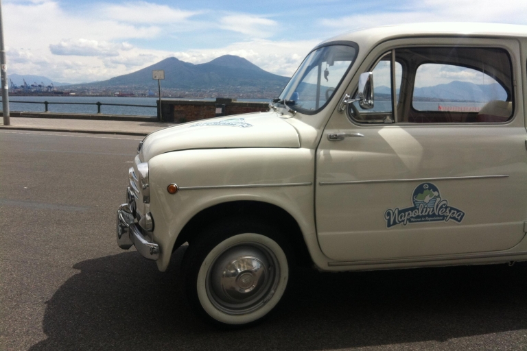 Tour de degustación de comida en Nápoles por Vintage Fiat 500 / Fiat 600