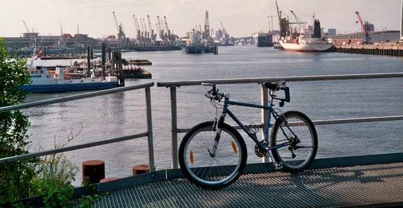 Elbe – Speicherstadt und historischer Hafen: Fahrradtour