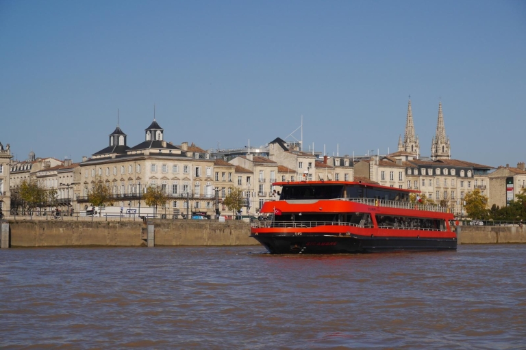 Bordeaux: Gourmet-Bootsfahrt mit MittagessenBordeaux 2-stündige Mittagskreuzfahrt - Garonne Menü