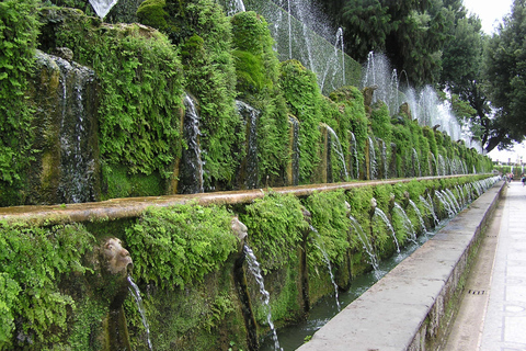 From Rome: Hadrian's Villa & Villa d'Este Day Trip & Lunch Tivoli: Hadrian's Villa & Villa d'Este Day Trip - English
