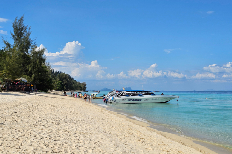 Koh Lanta: Excursión a 4 islas en lancha rápida con snorkel