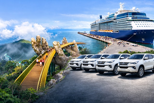 Chan May Port: Golden Bridge or Hoi An by Private Car