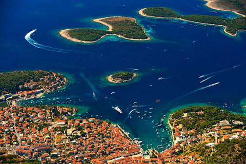 From Split: Private Blue Cave, Vis & Hvar Tour by Speedboat