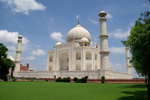 De Délhi: Tour particular pelo Taj Mahal e Agra com o trem GatimaanTrem de 2ª classe com vagão e guia