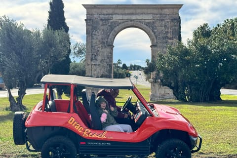 Salou: 4-seater electric dune buggy experience with a free route