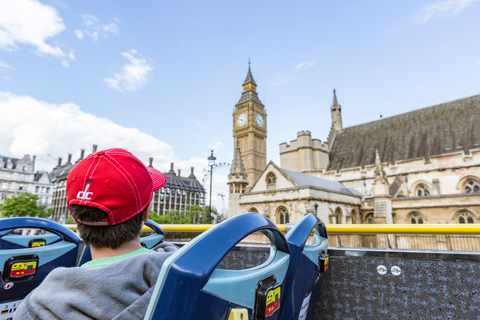 Londra: tour Must See London in autobus panoramico Tootbus con crocieraBiglietto valido 48 ore