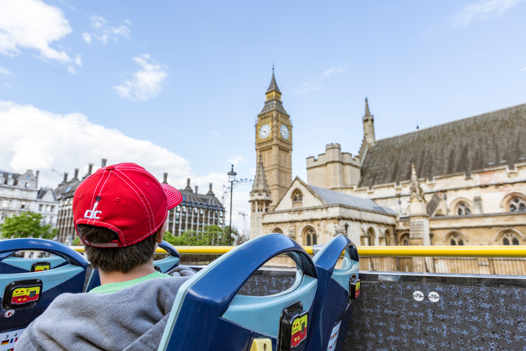 London: Tootbus Must-See Hop-On Hop-Off Bus Tour with Cruise72-Hour Ticket