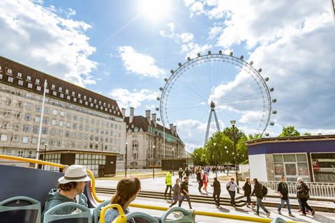 London: Tootbus Hop-On/Hop-Off-Bustour mit Bootsfahrt48-h-Ticket