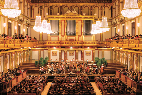 Vienne : concert de Mozart au Musikverein avec dînerPass Or – Catégorie B