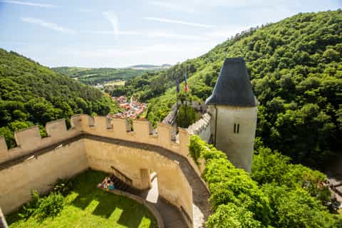 Karlstejn Castle & Countryside Bike Tour From Prague