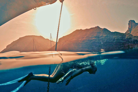 Excursion en yacht privé avec barbecue gastronomique et coucher de soleil sur les plages de PapagayoExcursion en yacht privé avec barbecue gastronomique et coucher de soleil sur 