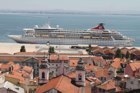 Lisbon: 2-Hour Walking Tour Shore Excursion Tour in Italian
