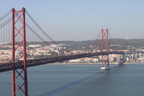 Al sur de Lisboa: 3 horas Cristo Rey eléctrico Bike TourAl sur de Lisboa: 3 horas de bicicleta eléctrica tour en francés