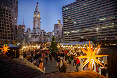 Philadelphia: Christmas Village Tastes and Toasts Tour