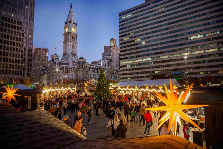 Philadelphia: Christmas Village Tastes and Toasts Tour