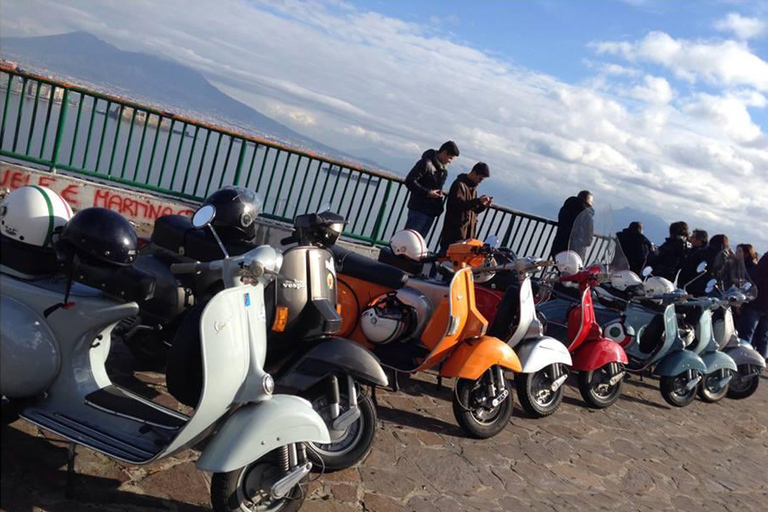 Classic Naples: Vespa Private Tour Naples Historic Center Vintage Vespa Private Tour