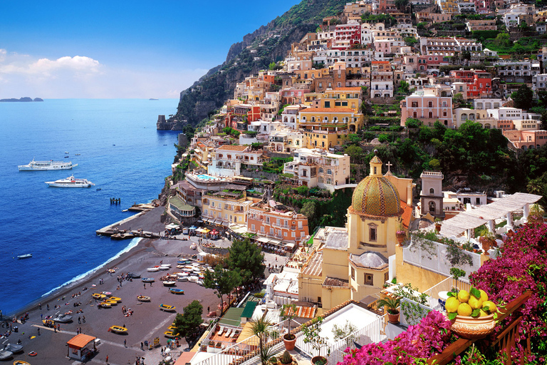 Amalfi Coast by Vintage Fiat 500 or 600 from Sorrento Full-Day Private Tour by Vintage Fiat from Naples