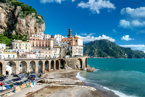 Amalfi Coast by Vintage Fiat 500 or 600 from Sorrento Full-Day Private Tour by Vintage Fiat from Sorrento