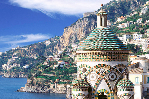 Amalfi Coast by Vintage Fiat 500 or 600 from SorrentoFull-Day Private Tour by Vintage Fiat from Sorrento