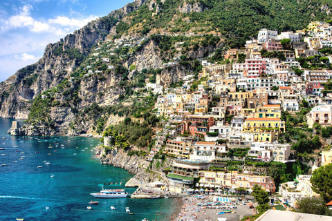 Amalfi Coast by Vintage Fiat 500 or 600 from Sorrento Full-Day Private Tour by Vintage Fiat from Naples