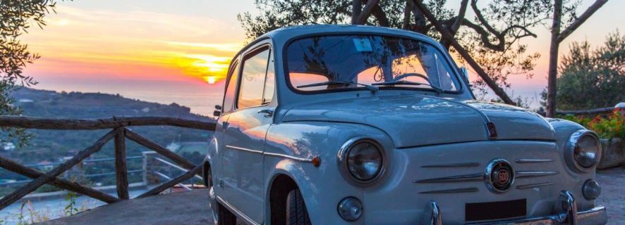 Naples Half-Day Private Tour by Vintage Fiat 500 or 600