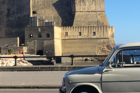 Tour de degustación de comida en Nápoles por Vintage Fiat 500 / Fiat 600