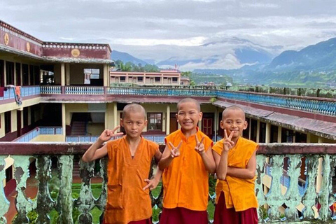 Pokhara: Guided Tibetan Monastery Tour with Afternoon Prayer