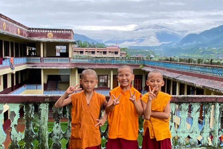 Pokhara: Guided Tibetan Monastery Tour with Afternoon Prayer