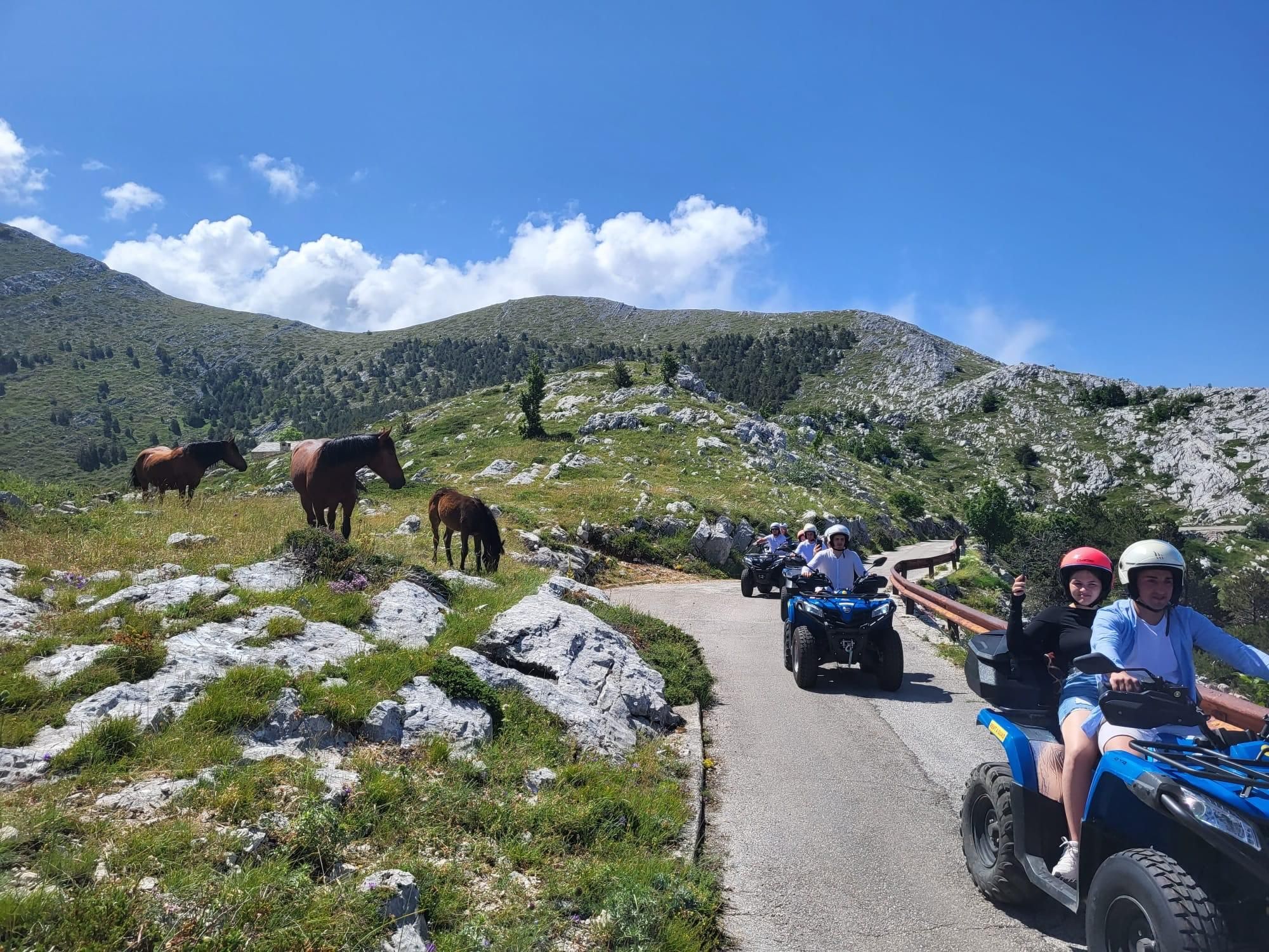 Quad-Tour zum Biokovo Skywalk