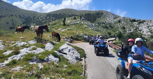 Quad-Tour zum Biokovo Skywalk