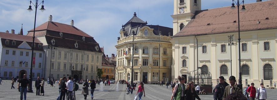 Sibiu: Kaupungin kiertoajelu