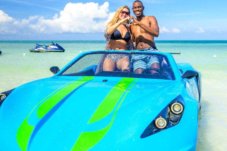 Montego Bay Beach, Shopping & Jet Car Adventure Shared transportation from Negril