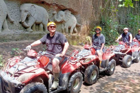 Bali: ATV Ride Adventure with track river bank, dense forest ATV Ride ( Tandem Ride ) without Transport