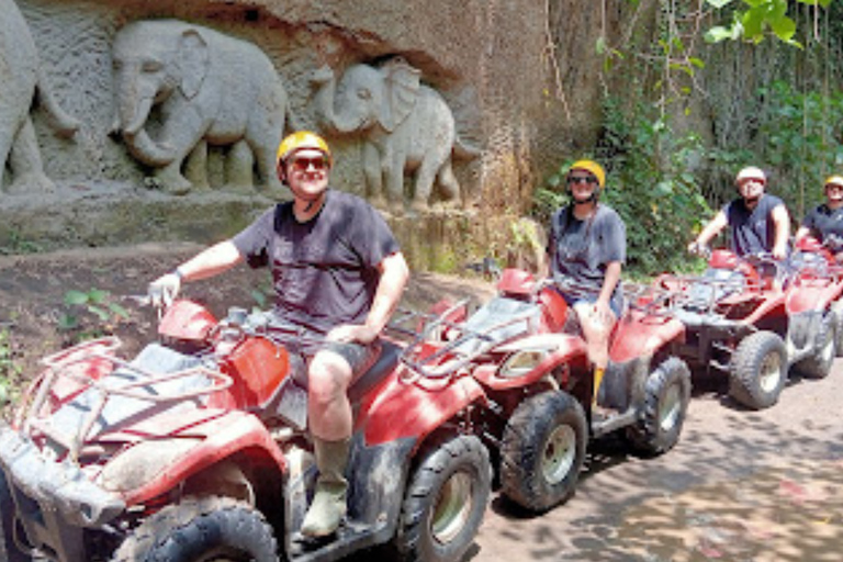 Bali: ATV Ride Adventure with track river bank, dense forest ATV Ride ( Tandem Ride ) without Transport
