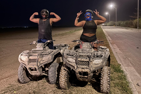 Splendora: 45-Minute Night ATV Tour with Photos Included