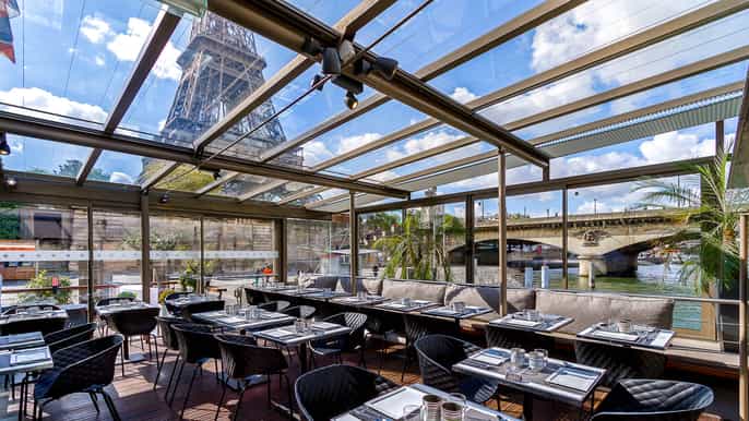 paris 1hour sightseeing cruise and bistro lunch