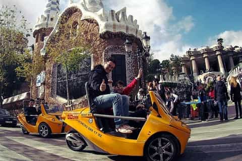 barcelona 3hour discover gaudí gocar tour