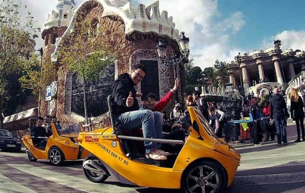 barcelona 3hour discover gaudí gocar tour