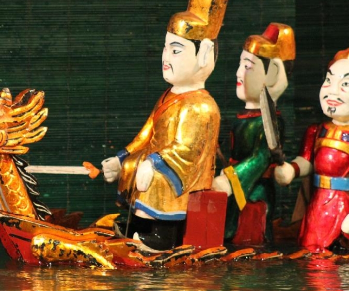 Hanoi: biglietti per lo spettacolo di marionette sull'acqua