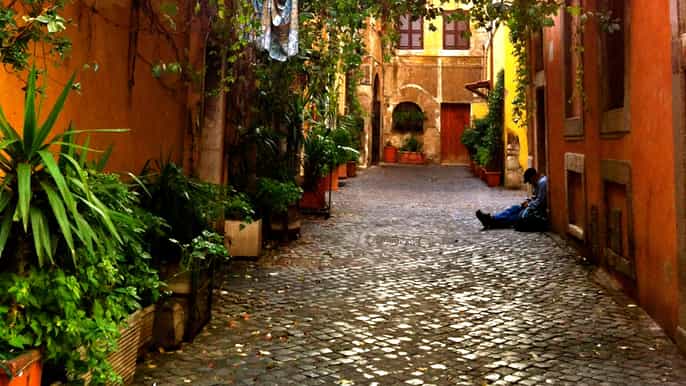 rome 3hour trastevere tour by segway